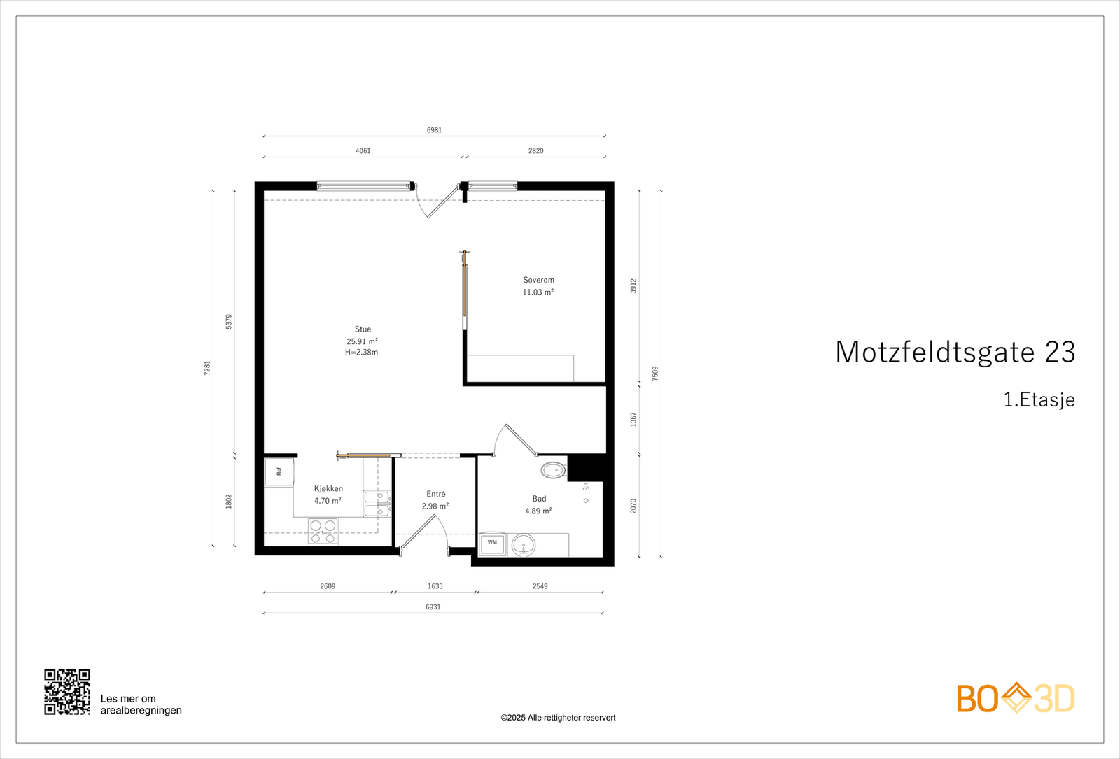 Plantegning. Galleribilde