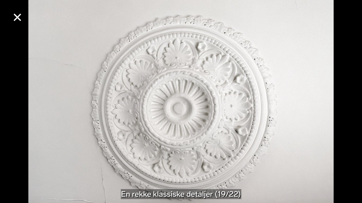 God takhøyde og klassiske detaljer Galleribilde