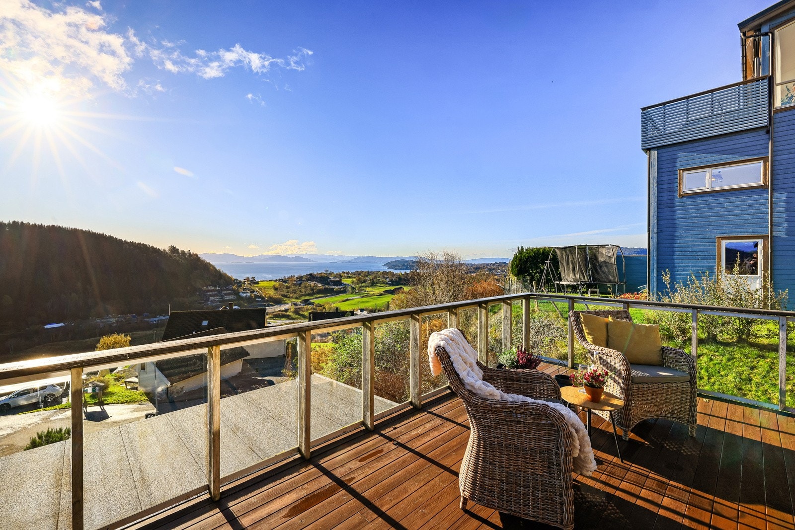 Nydelig plass å nyte finværsdager og en fantastisk utsikt Galleribilde