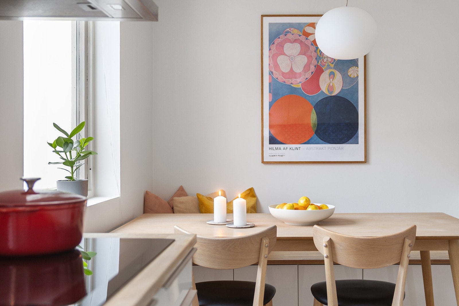 Plass til et stort spisebord. Galleribilde