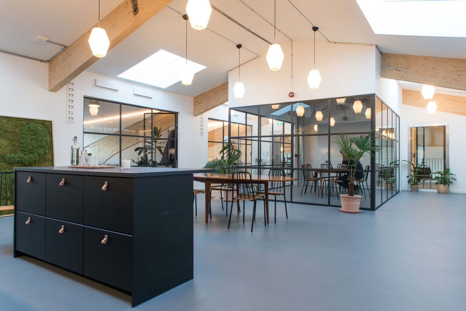 Fellesareal og møterom i Loft G Galleribilde