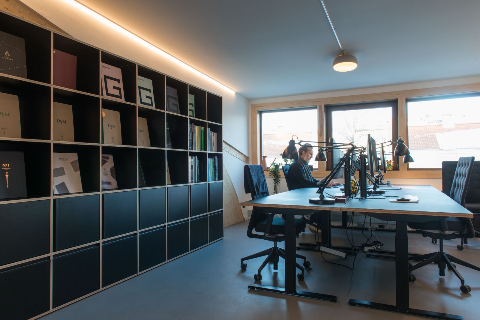 Eksempel på kontor i Loft G Galleribilde