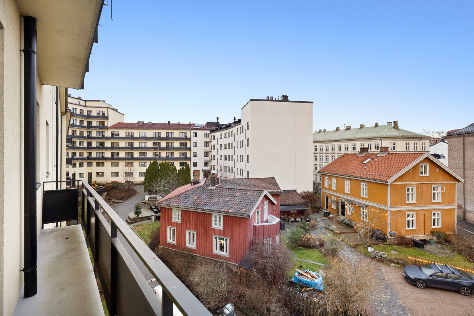 Også her har du god utsikt mot flere av byens historiske bygninger. Galleribilde