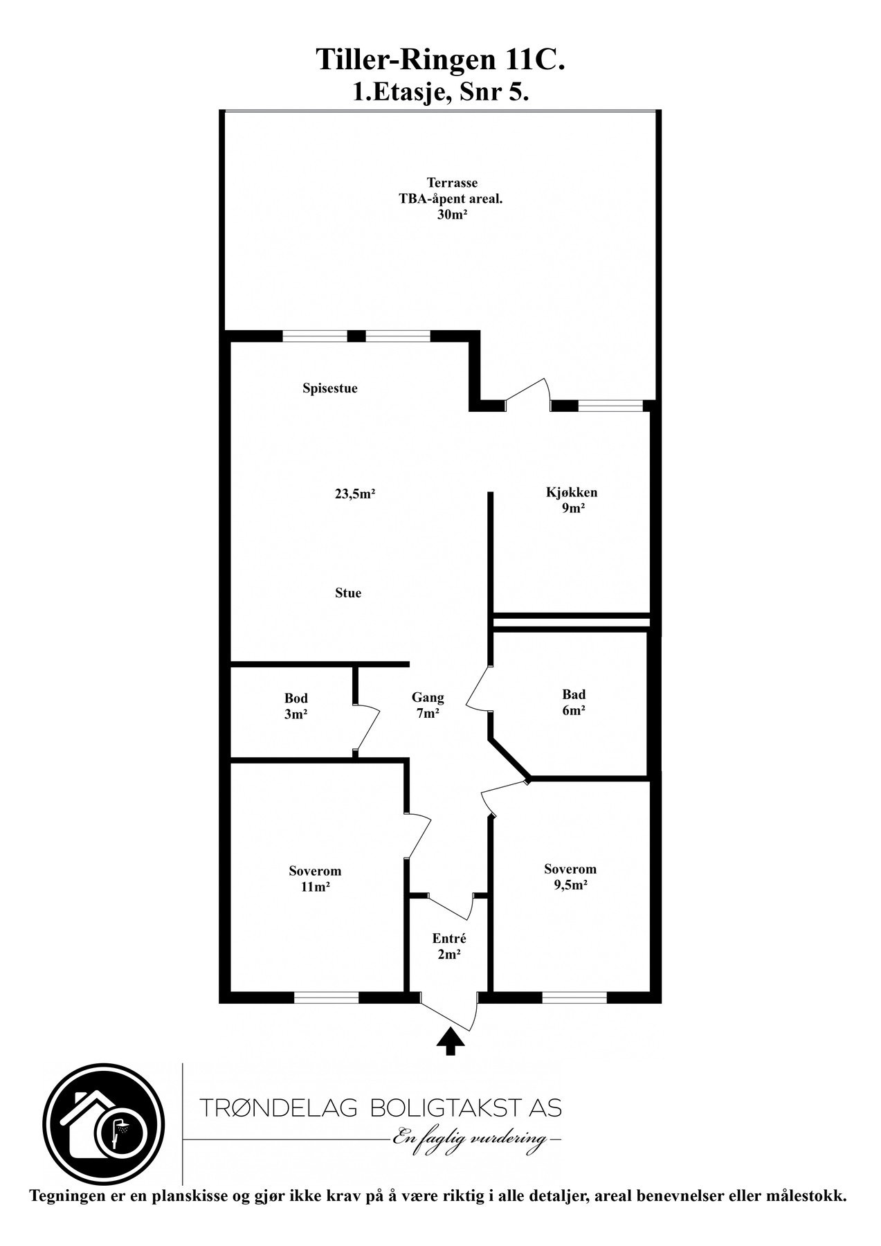 Planskisse. Galleribilde