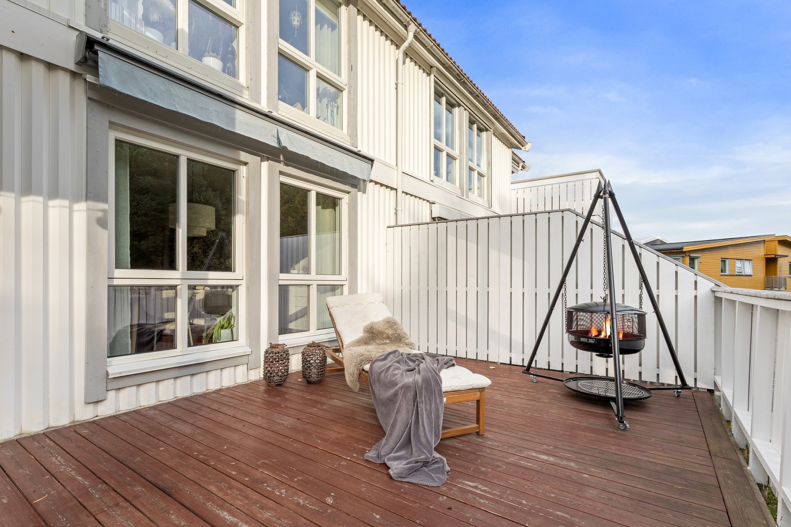 God plass til sosiale sammenkomster med venner og familie. Galleribilde