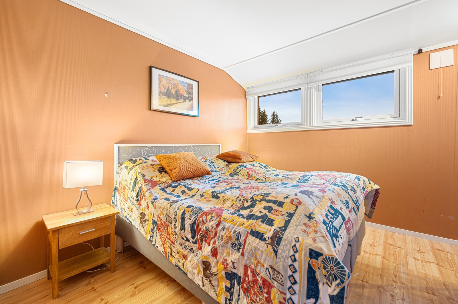 Hovedsoverommet er på 11,5 kvm. Galleribilde