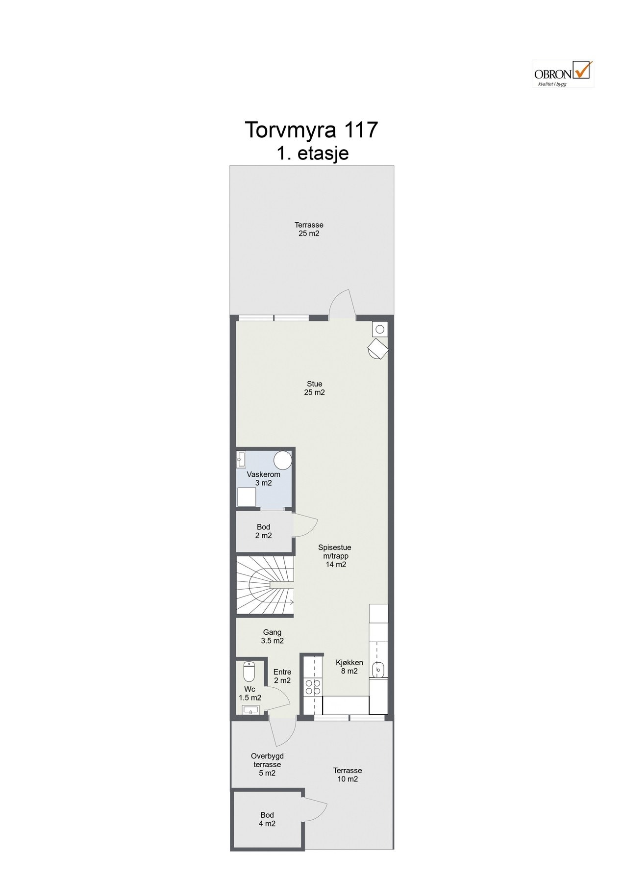 Planskisse 1.etasje. Galleribilde