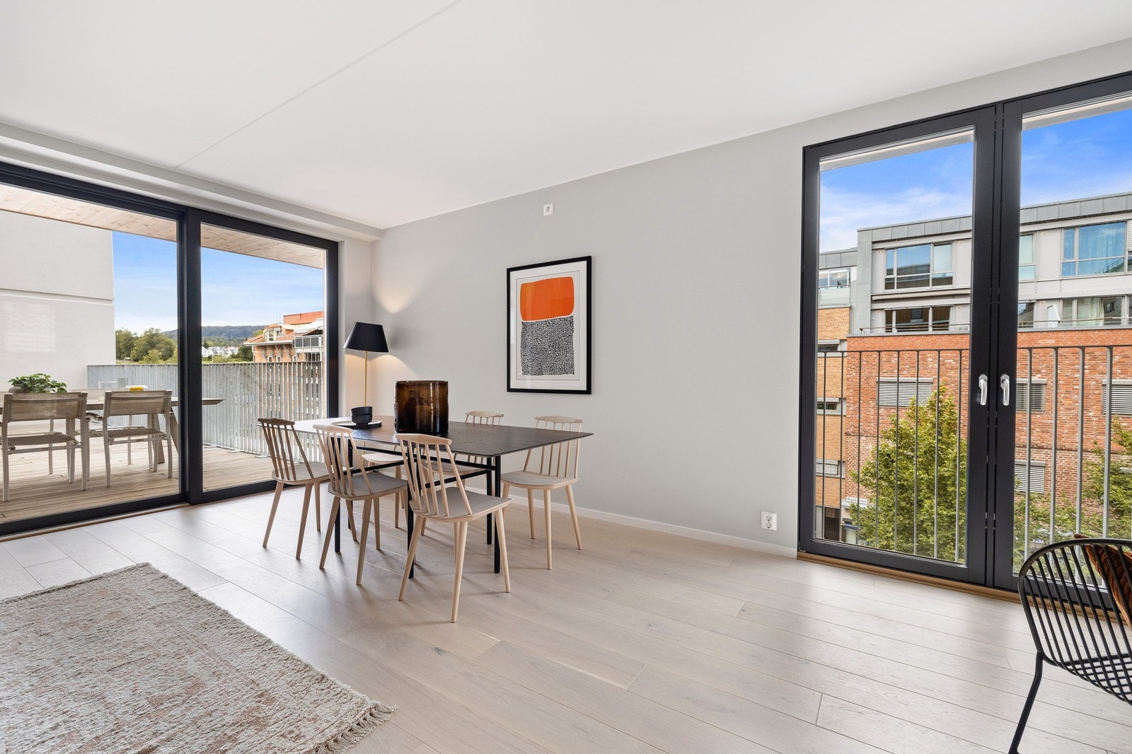 Fransk balkong mot Bankveien -
Bildene er fra prosjektsalget 2021 Galleribilde