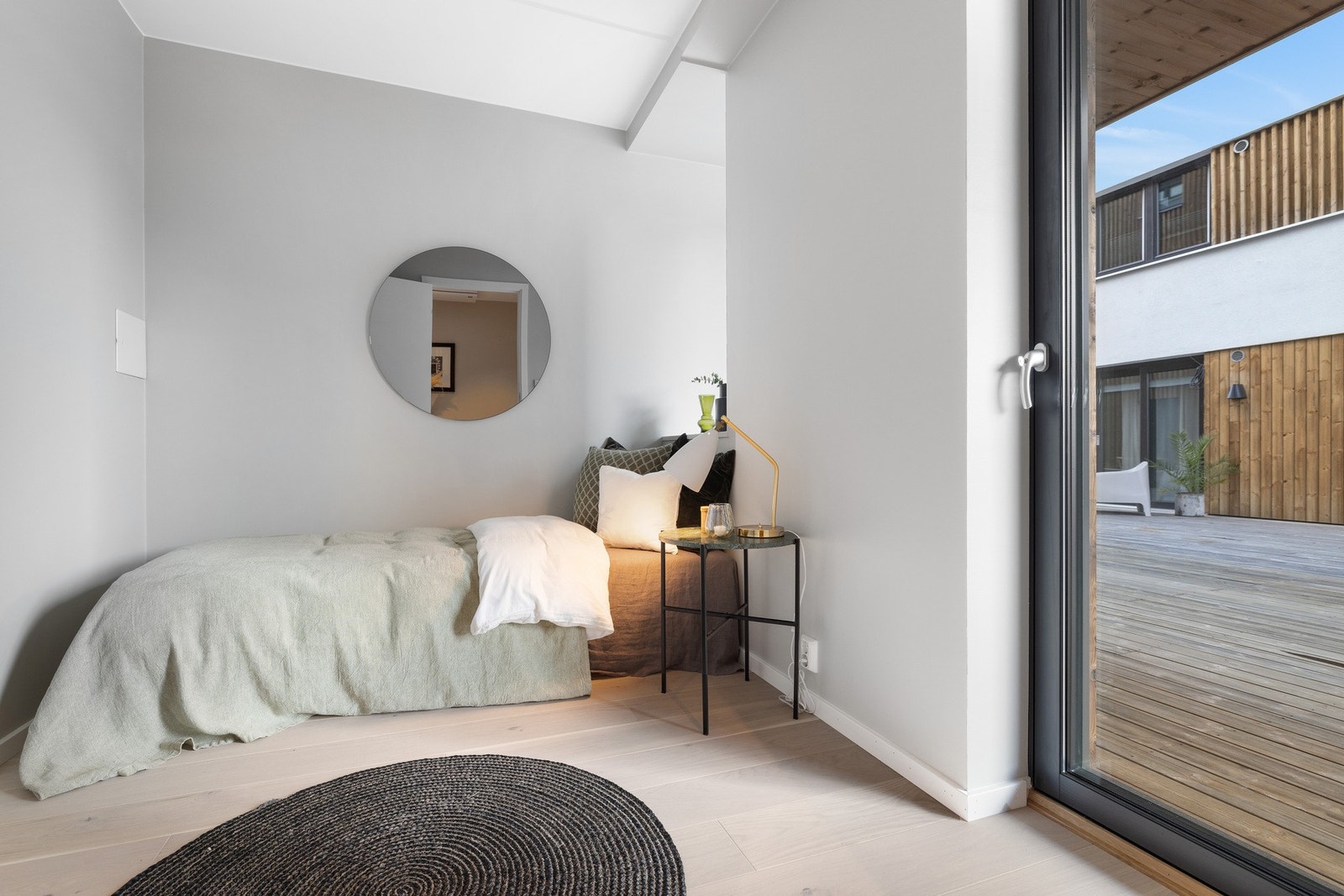 Det er 3 soverom i leiligheten -
Bildene er fra prosjektsalget 2021 Galleribilde