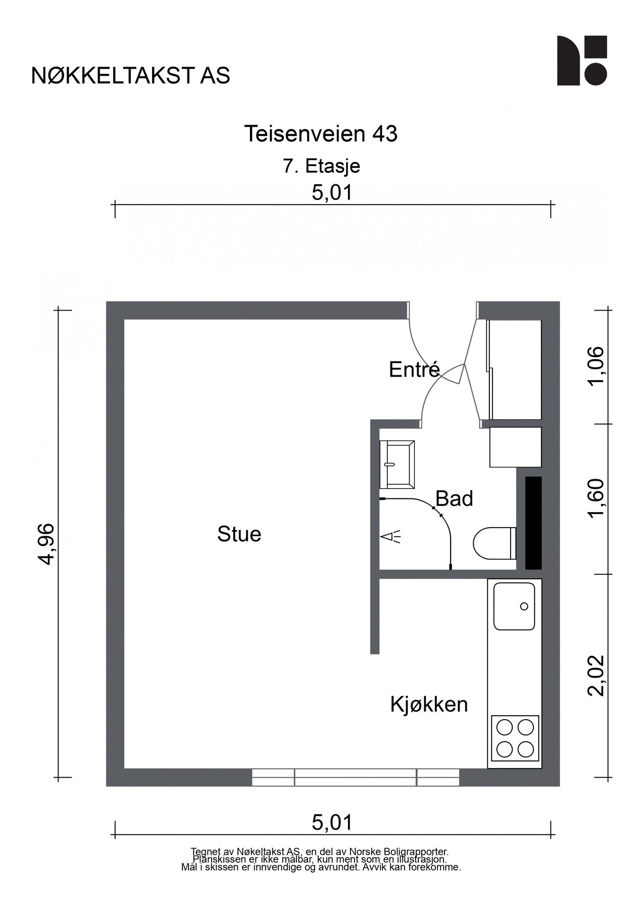 Plantegning. Galleribilde