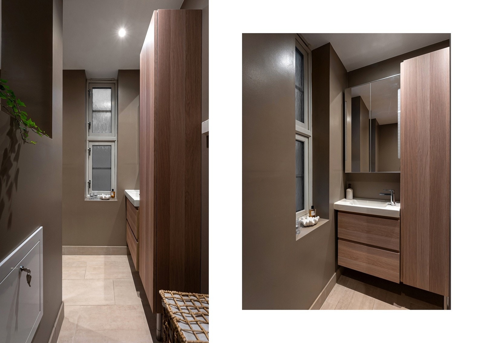 Delikat baderom pusset opp i 2016. Det er varmekabler i gulvet. Galleribilde