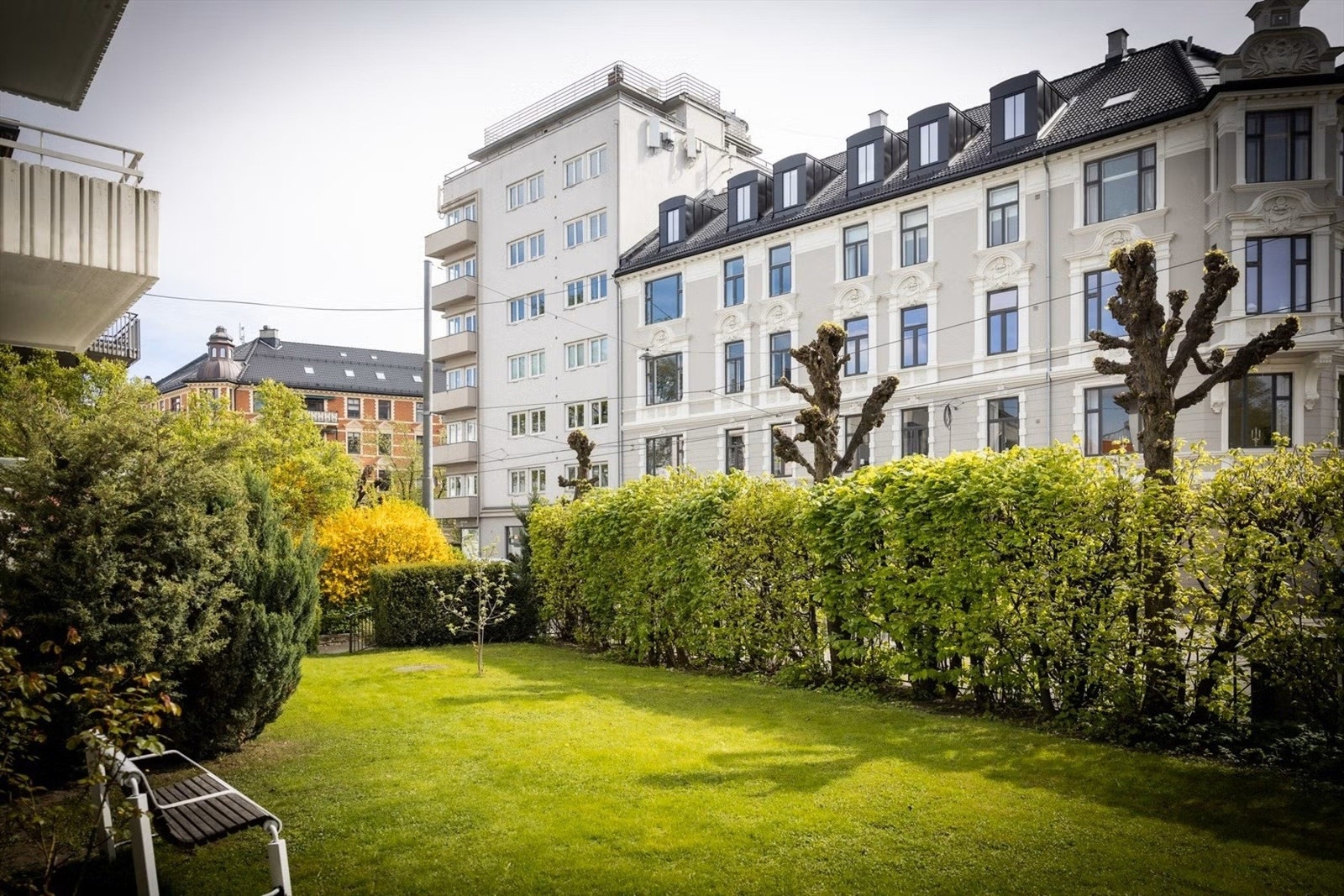 Solrik felles hage Galleribilde