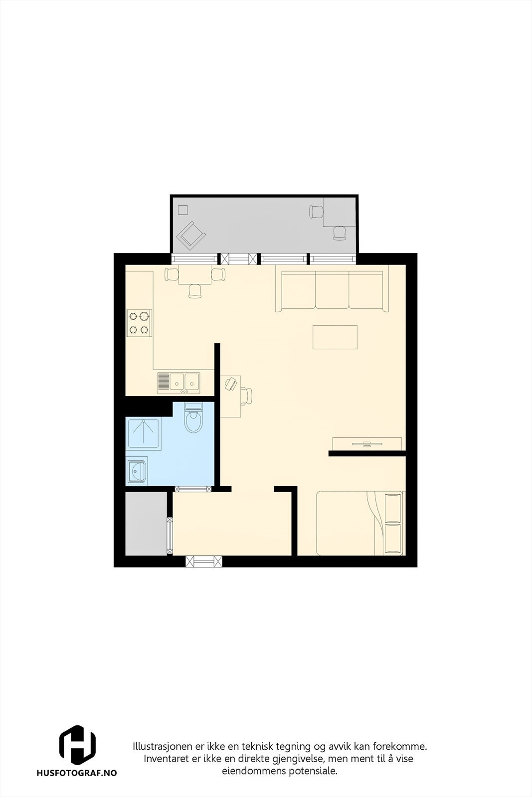 Plantegning. Galleribilde