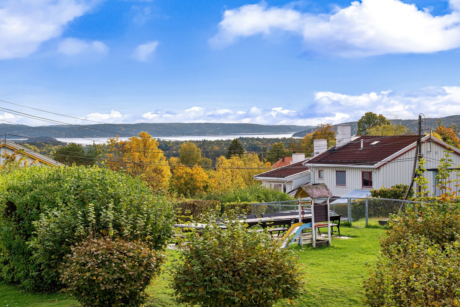 Høyt og fritt og med nydelig utsikt mot Oslofjorden. Galleribilde
