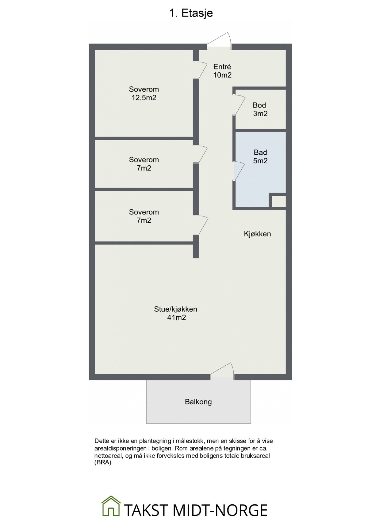 Planskisse Galleribilde