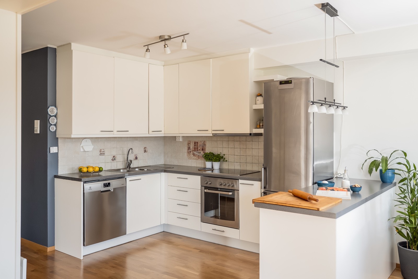 Kjøkkenet har fått tilstandsgrad 1 iht. takstrapport. Galleribilde