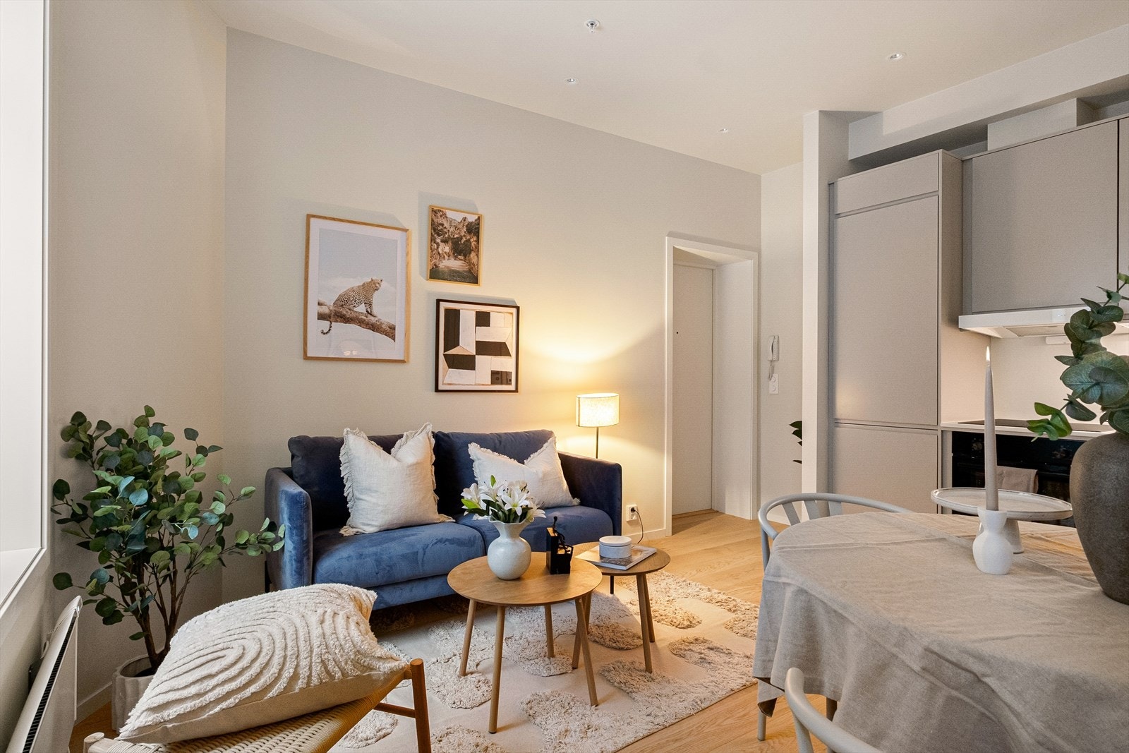 Varmtvann og internett/kabel-TV er inkludert i felleskostnadene. Galleribilde