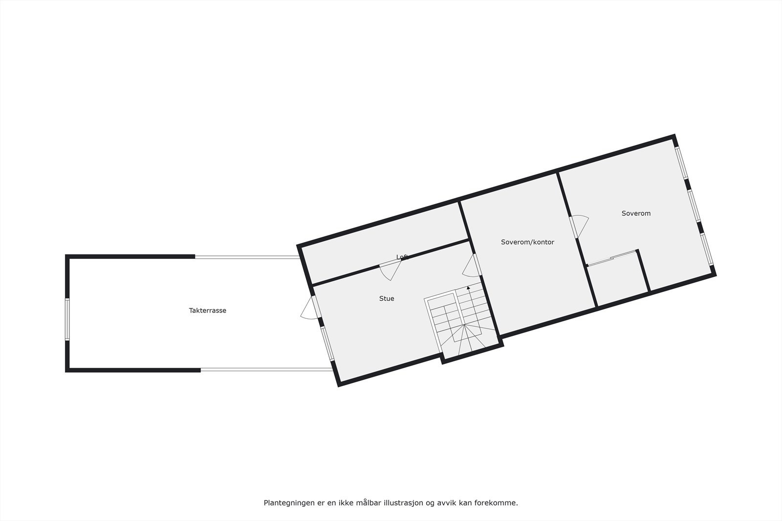 Plantegning 2. etasje. Galleribilde