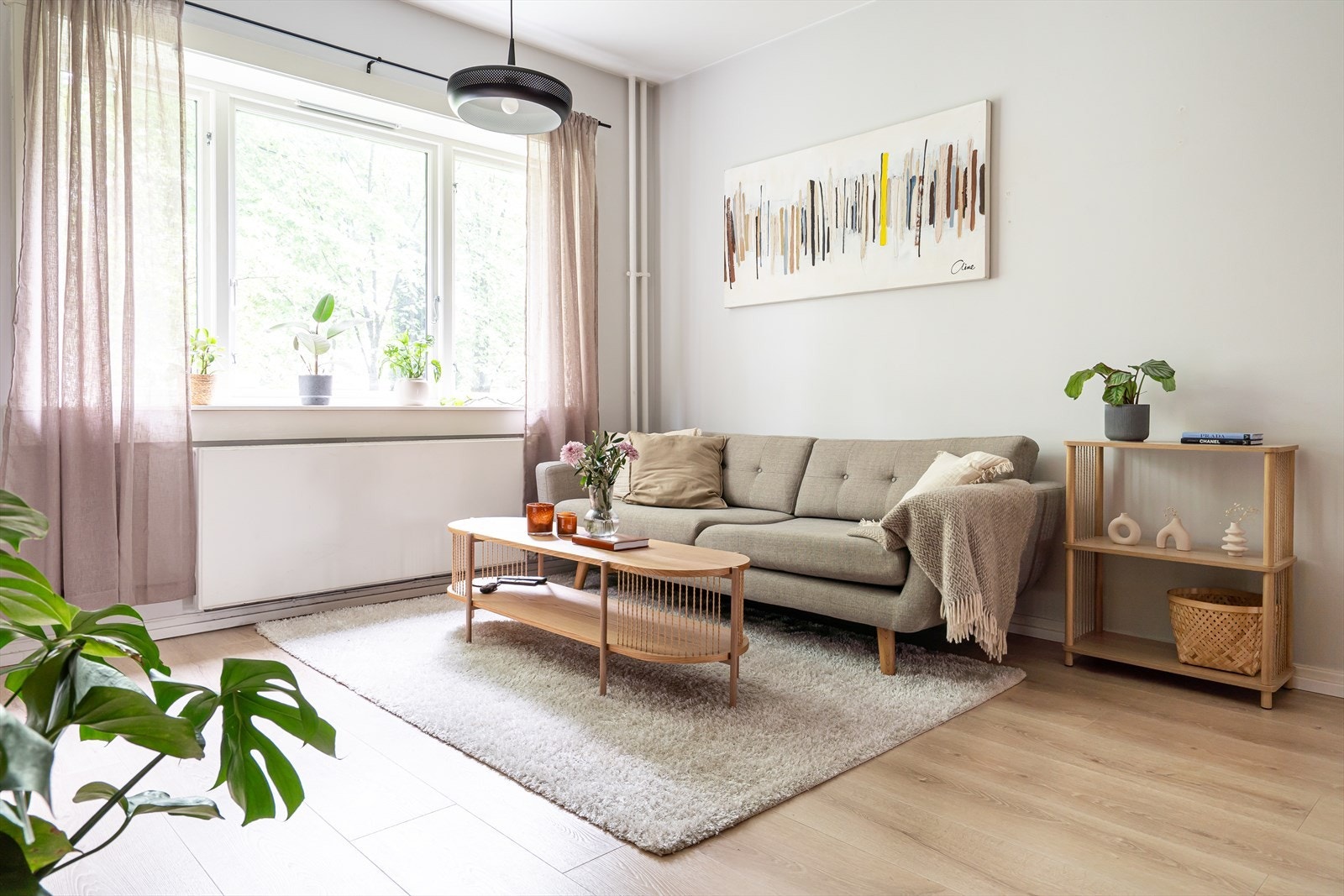 En lys og pen 2-roms leilighet beliggende i et veletablert boligområde midt på Sagene. Galleribilde