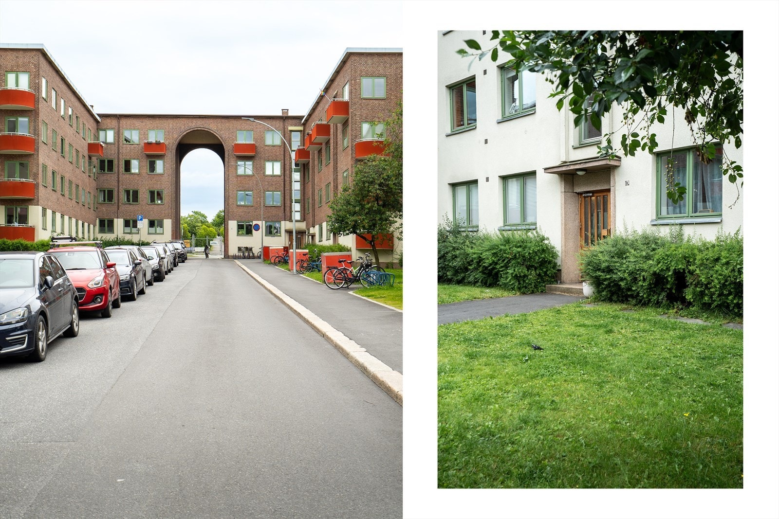 Sagene byr på sjarmerende bygårder, grønne omgivelser og et trygt nabolag for alle aldre. Galleribilde