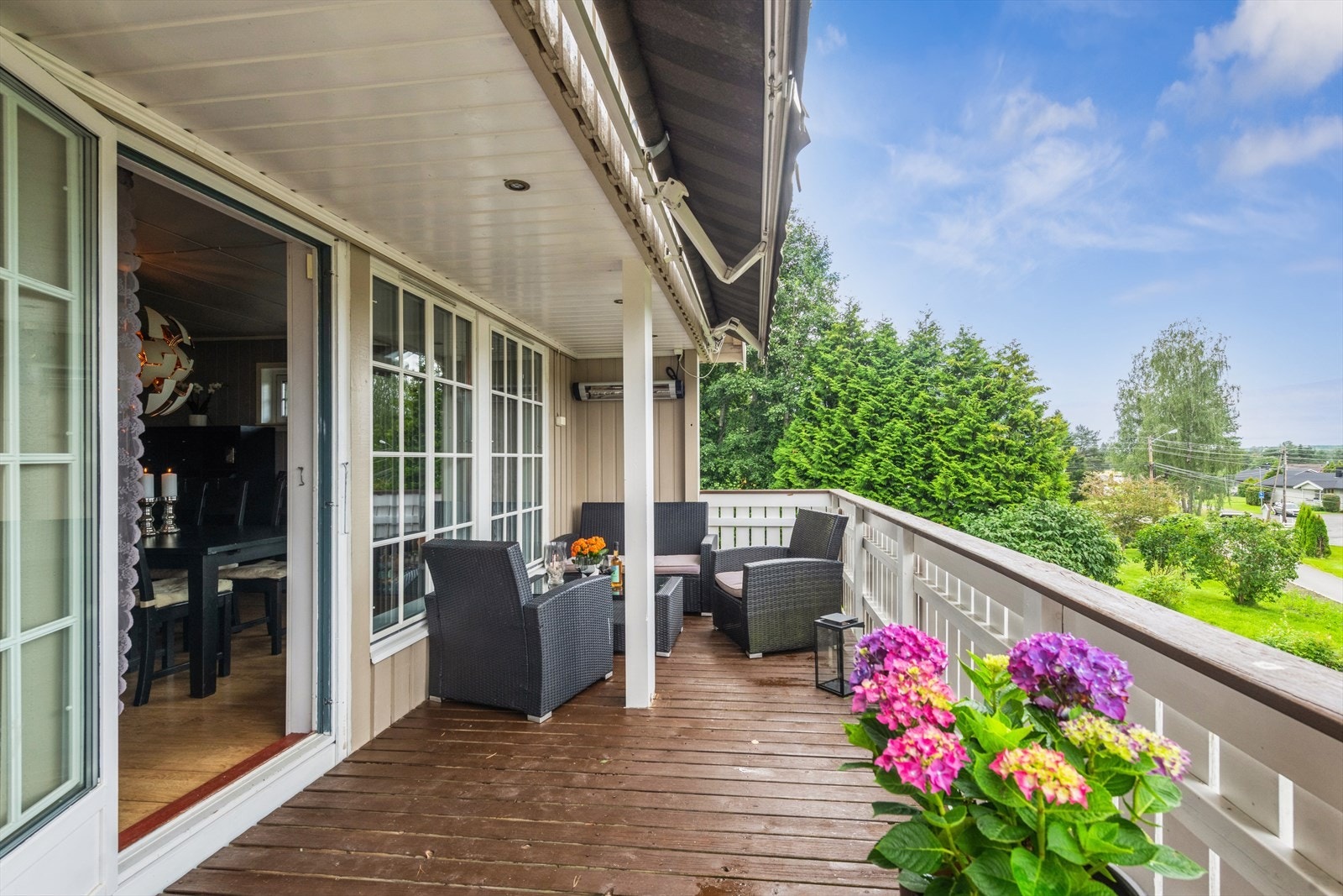 Her er det god plass til å nyte fine dager med utsikt. Galleribilde