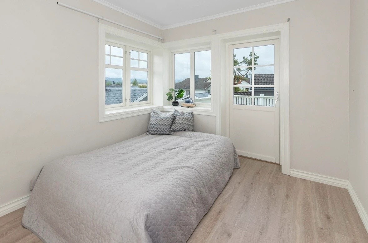 Soverom nr 3 med egen tilhørende terrasse Galleribilde