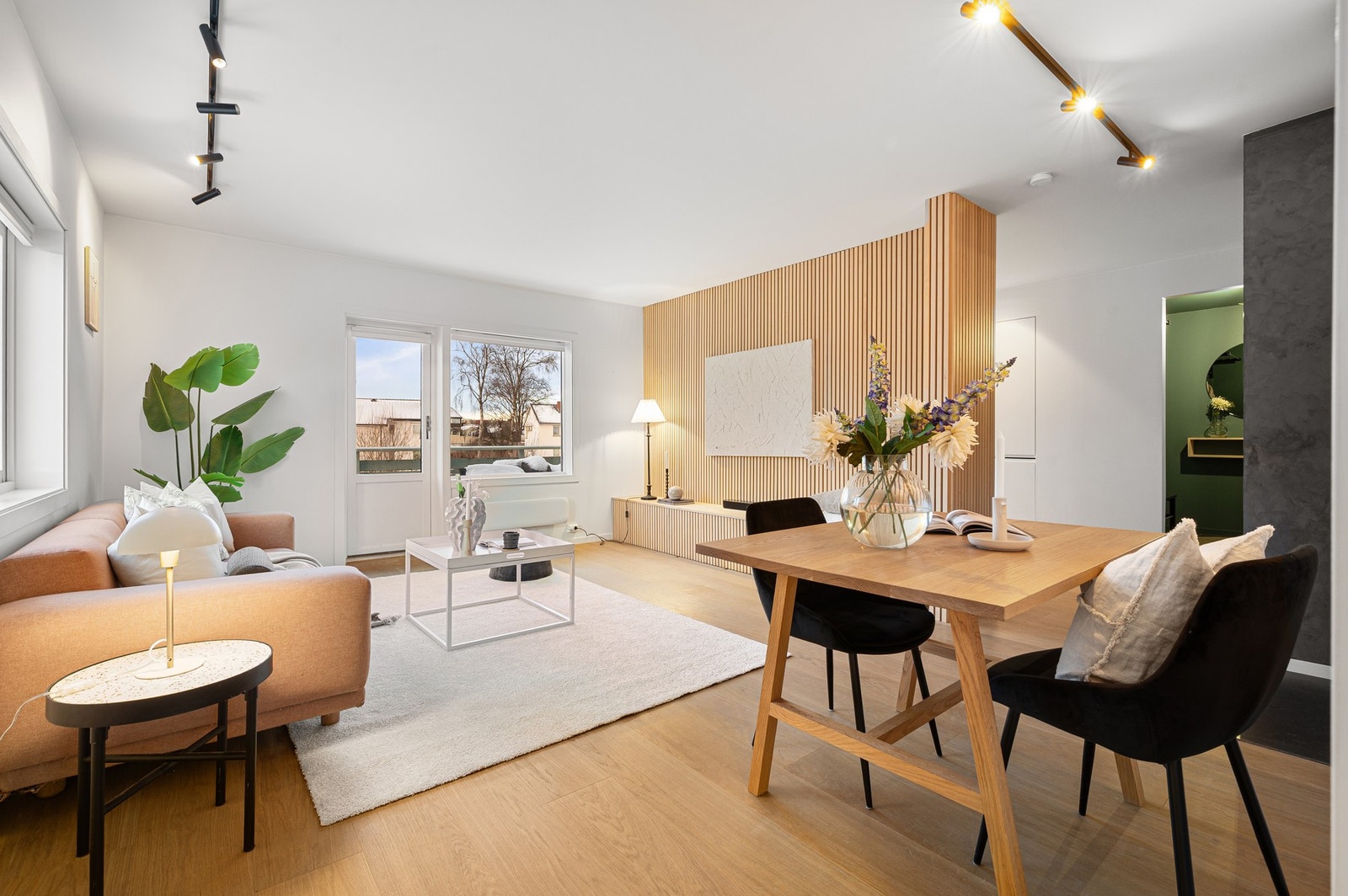 EiendomsMegler 1 ved Markus Tangvik har gleden av å presentere en lekker 3-roms leilighet i Marie Wexelsens veg 6. Foto: Krokstad&Nervik AS Galleribilde