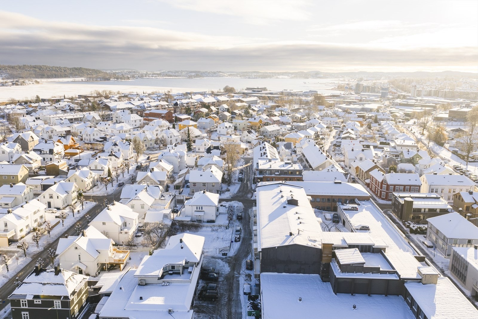 Oversiktsbilde over nærområde Galleribilde