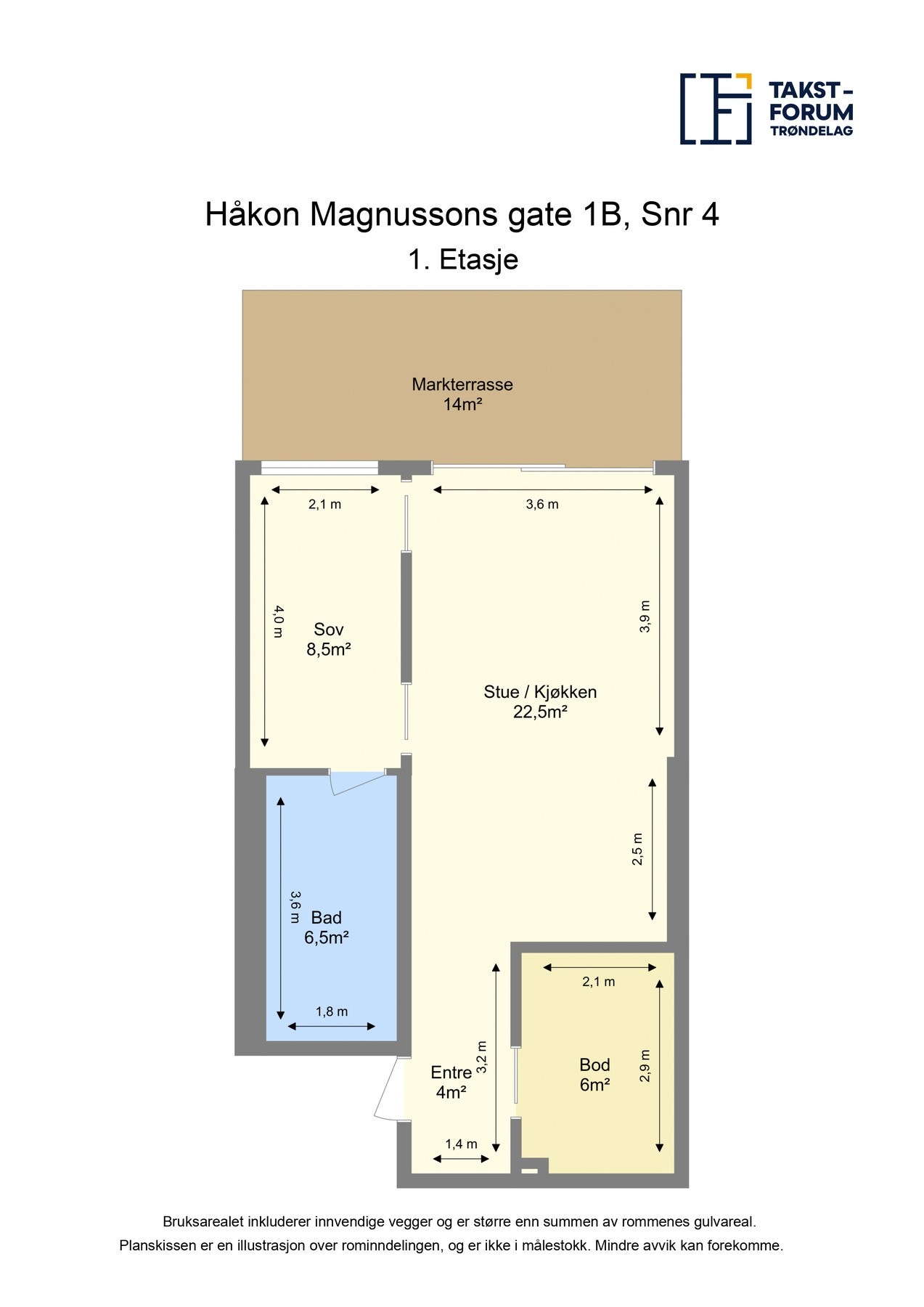 Plantegning 1.etasje. Galleribilde