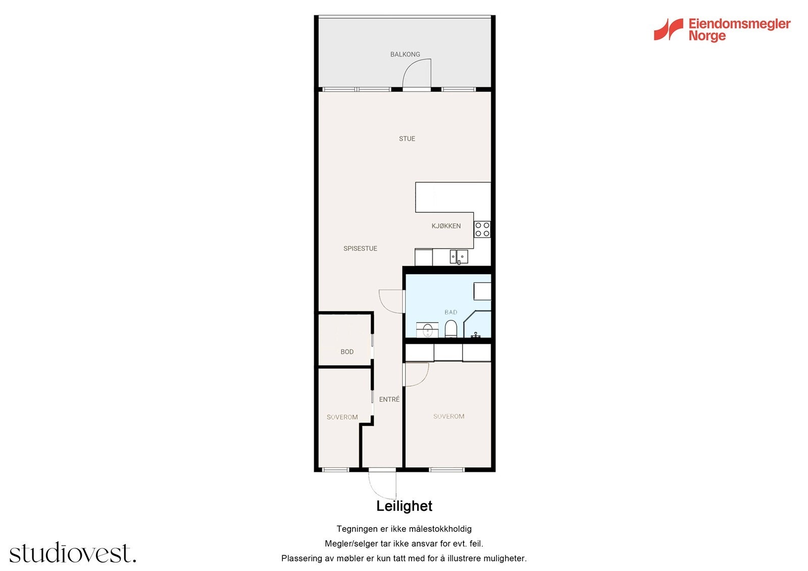 Planskisse Galleribilde