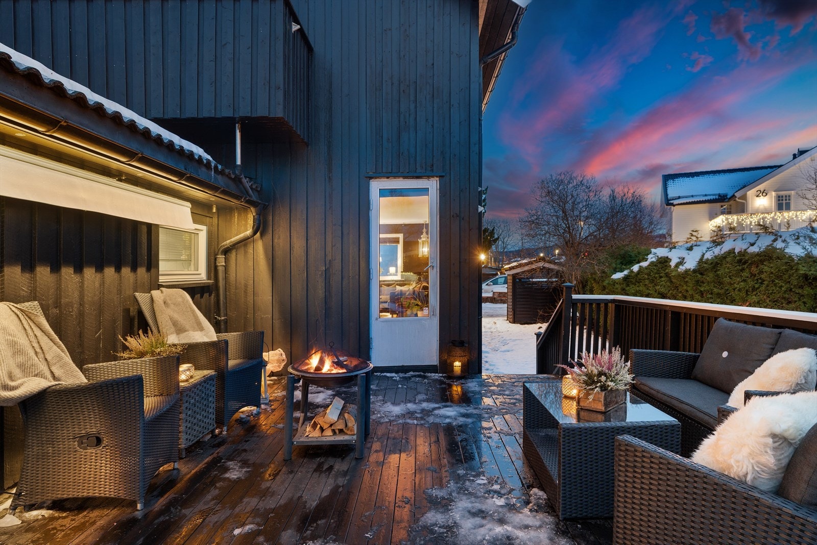 Flere av uteområdene er oppusset og etablert i nyere tid Galleribilde