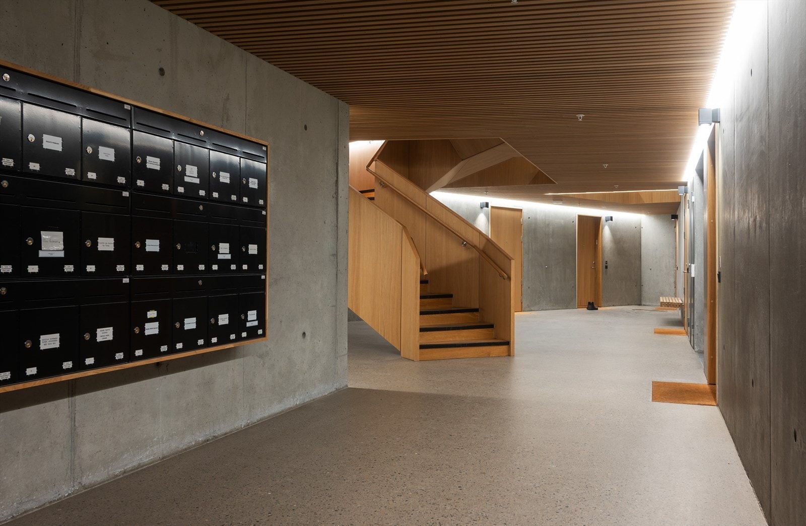 Oppgang. Galleribilde