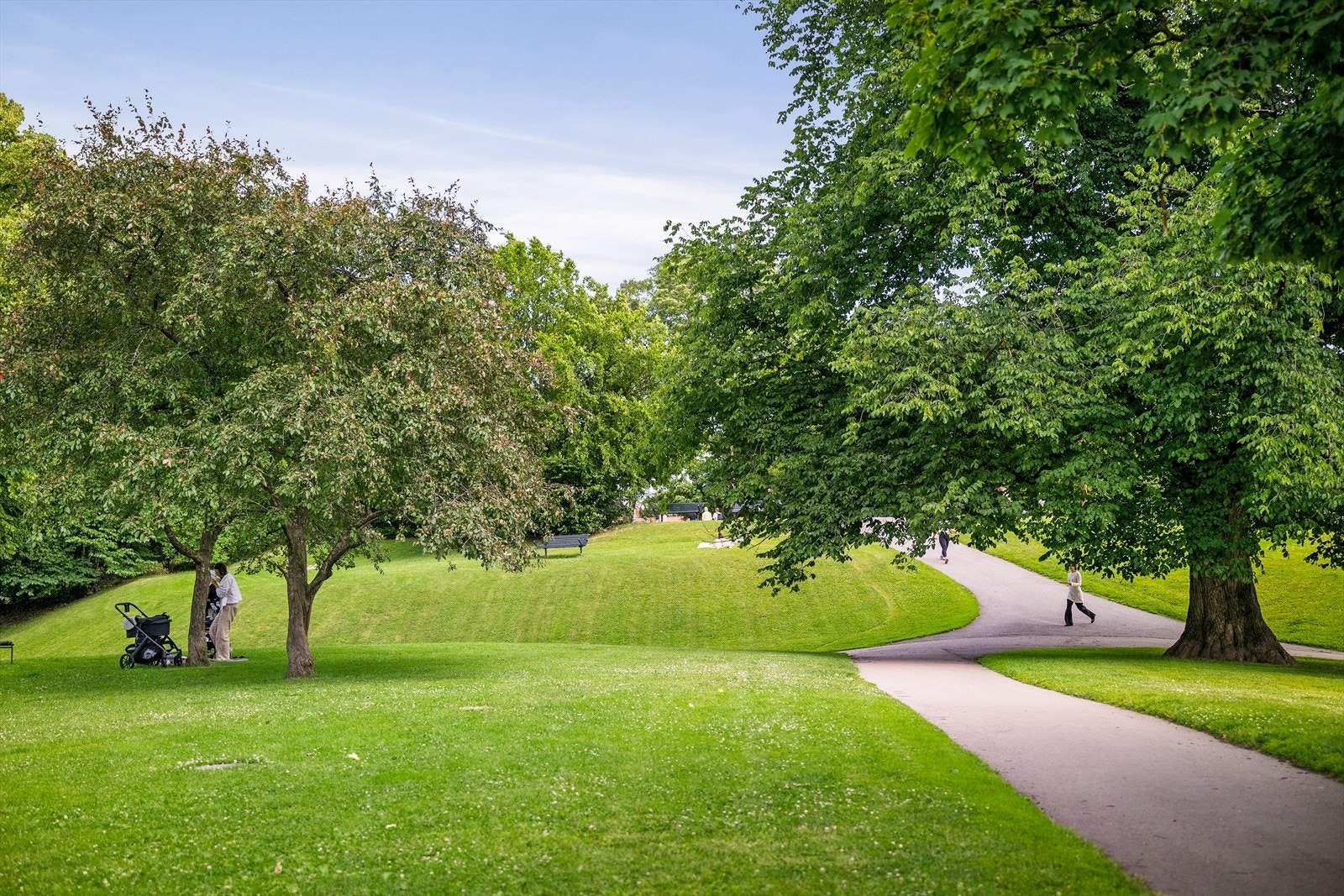 Stensbergparken Galleribilde