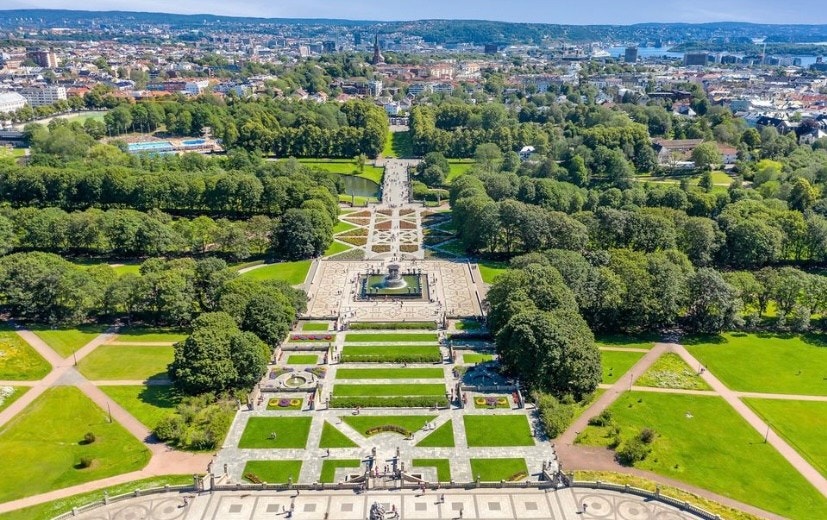 Frognerparken innen 10 minutters gange Galleribilde