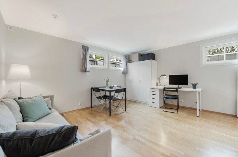 Åpen stue og kjøkkenløsning Galleribilde