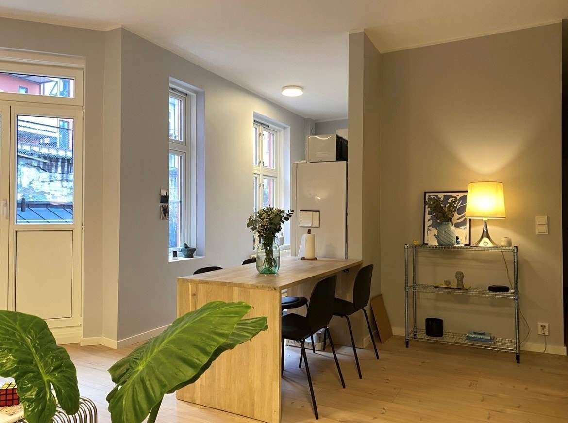 stue og kjøkkenkrok Galleribilde