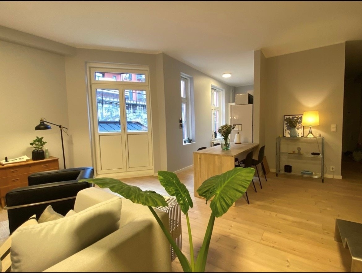 stue og fransk veranda Galleribilde