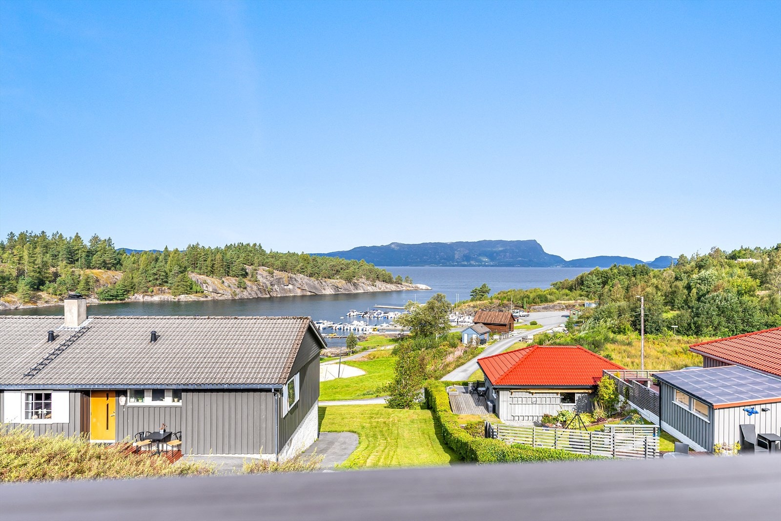 Utsikt fra stuen Galleribilde