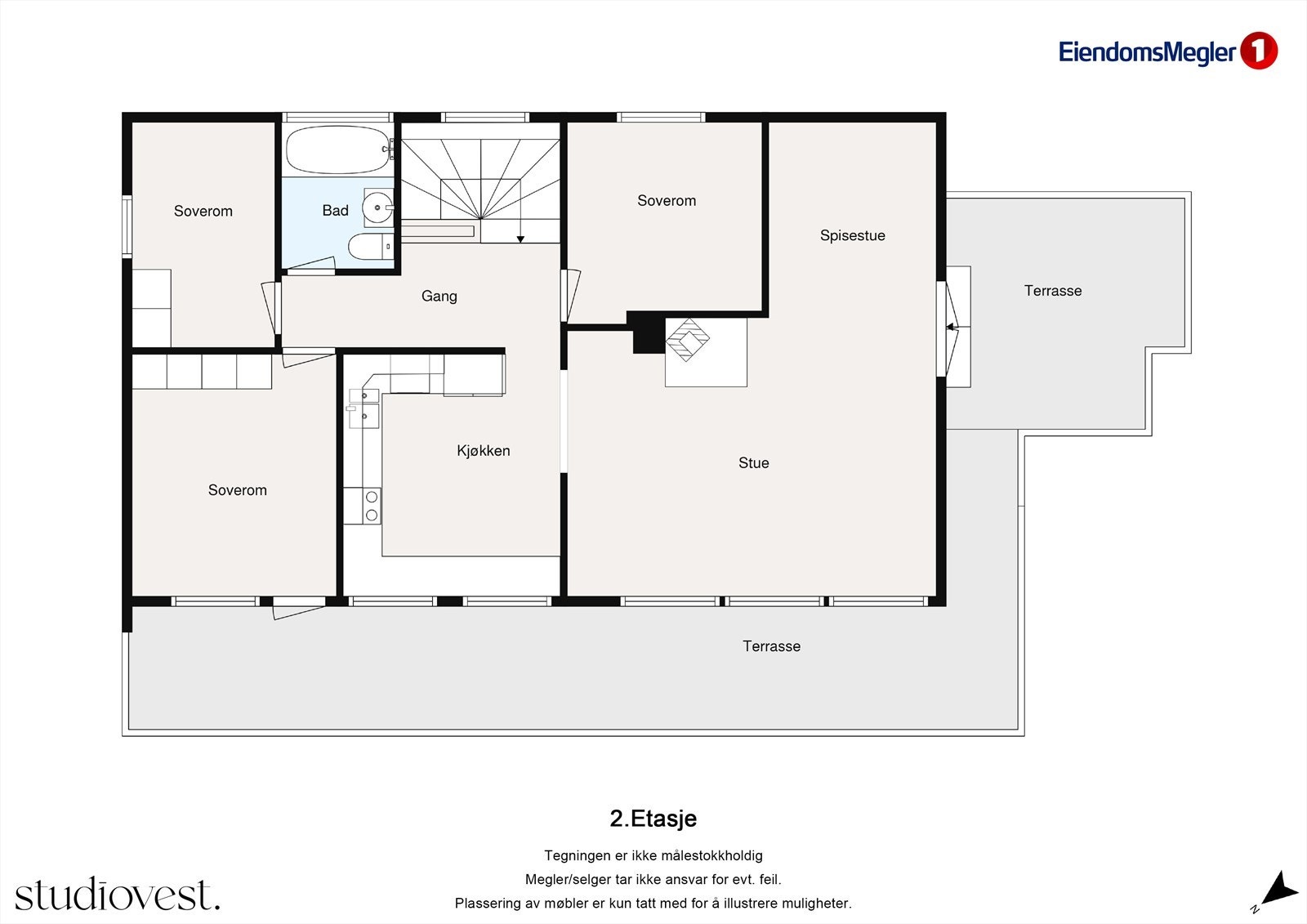 Planskisse 2D Galleribilde