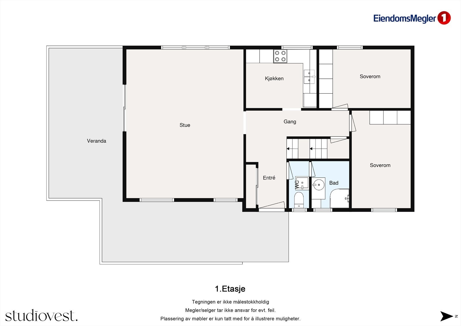 Planskisse 2D Galleribilde