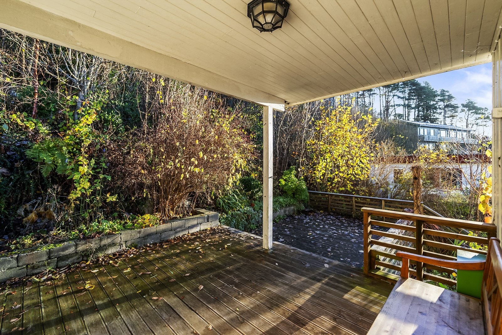 Overbygd inngangsparti. Galleribilde