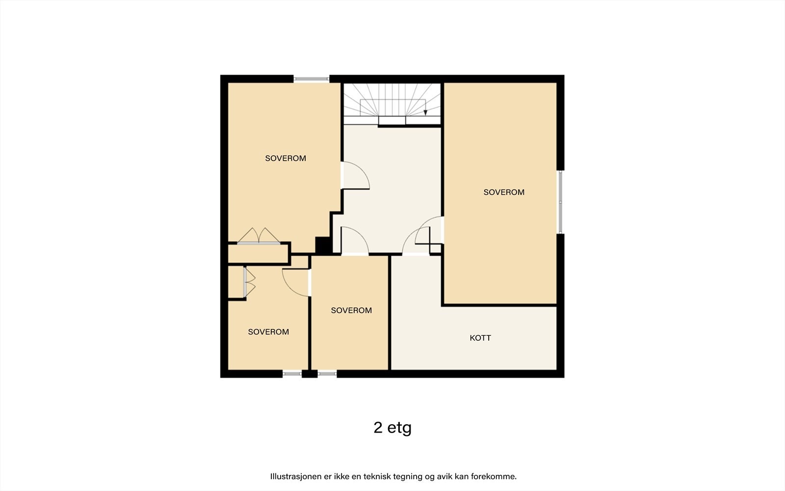 Plantegning 2.etasje. Galleribilde