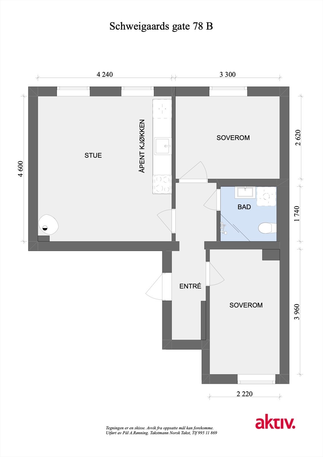 Plantegning. Galleribilde