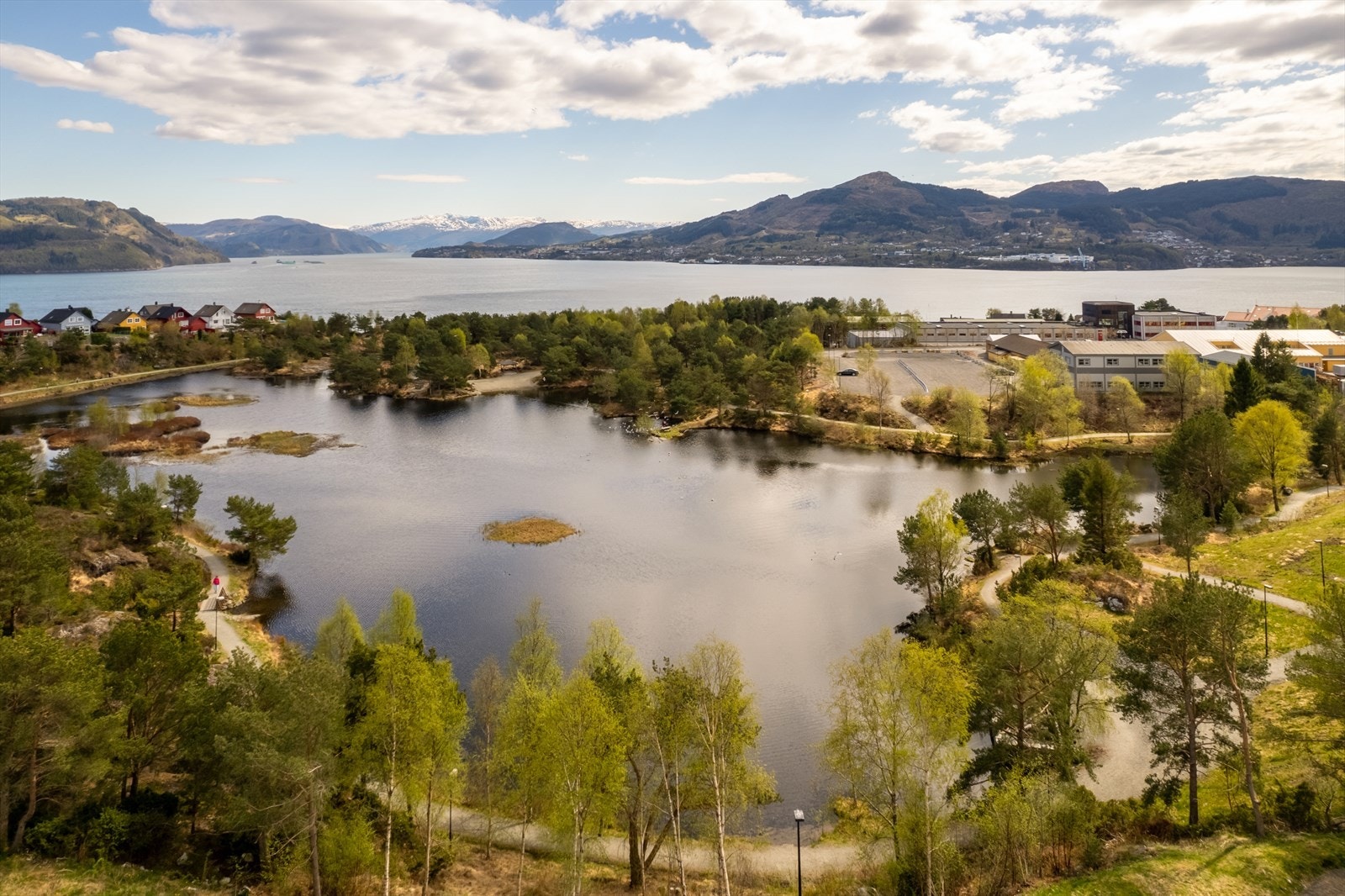 Nærområdet med turmuligheter Galleribilde