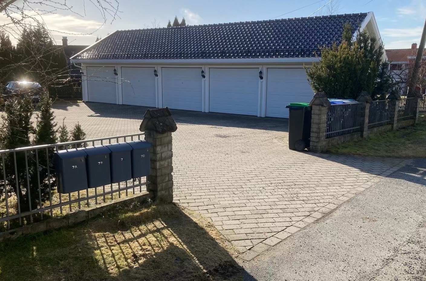 Parkering i garasje Galleribilde