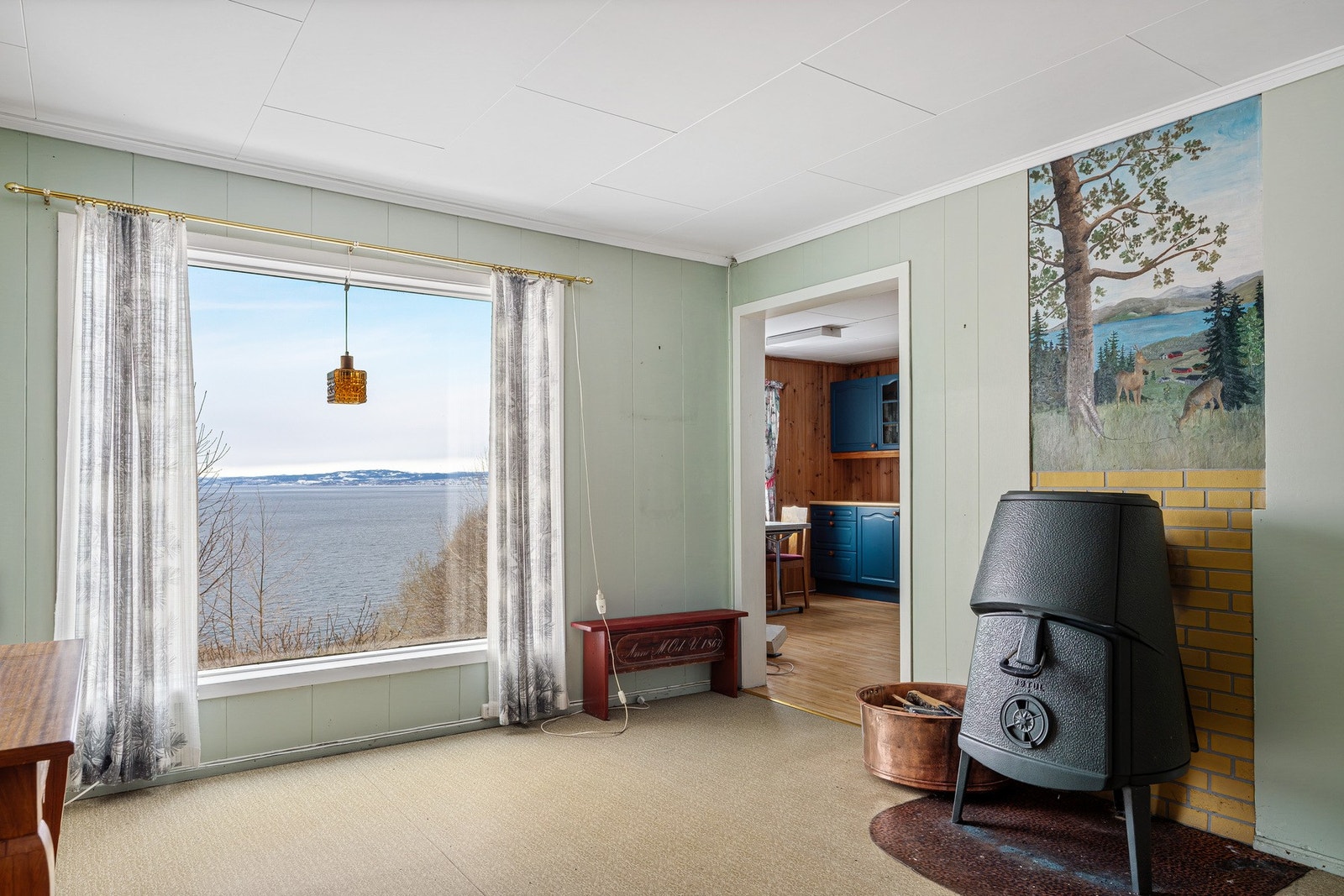 Flott utsikt fra stuen! Galleribilde