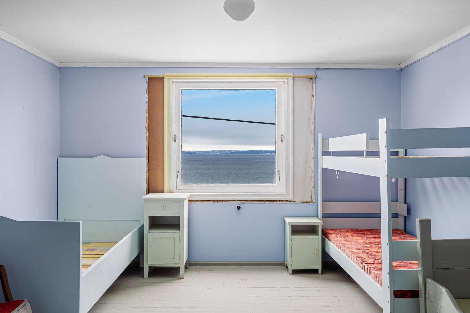 Nydelig utsikt fra soverommet. Galleribilde