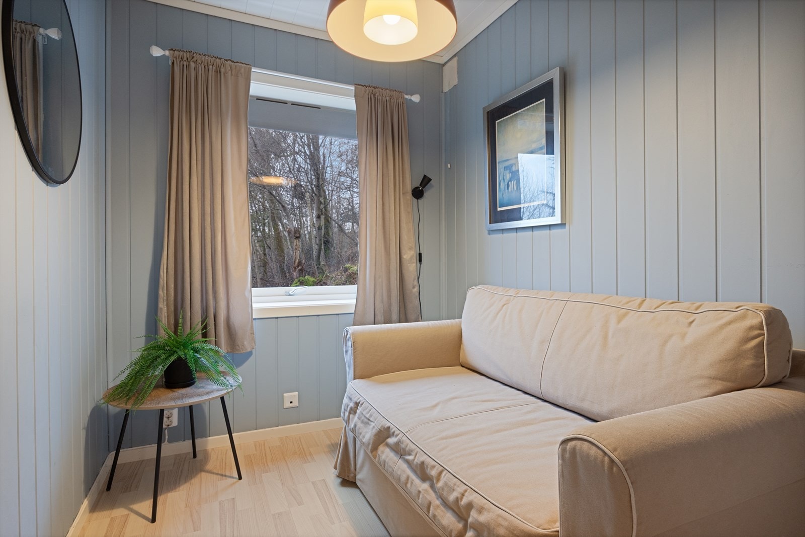 Leilighetens andre rom måler 6 kvm. Galleribilde