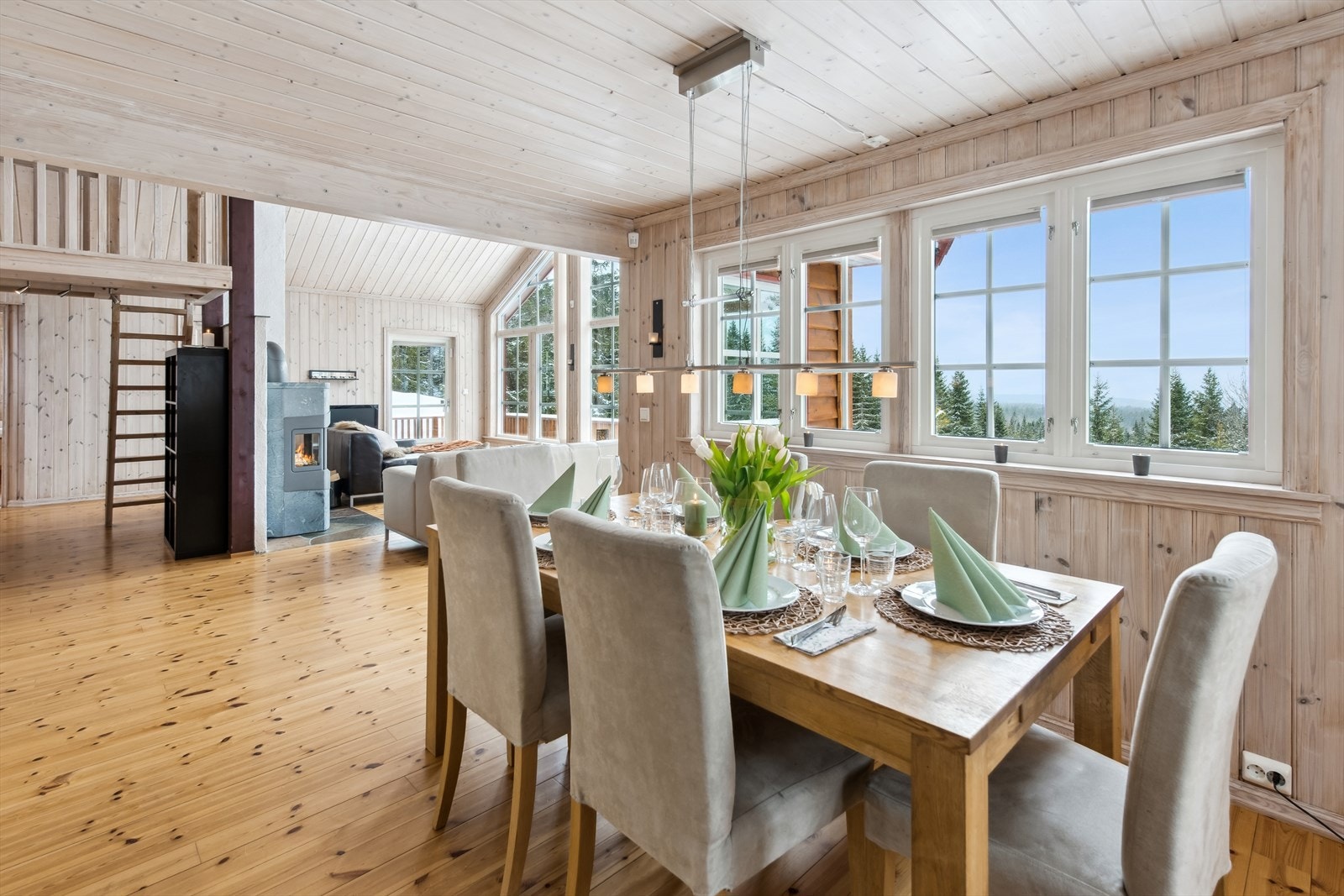 Kjøkken og stue Galleribilde