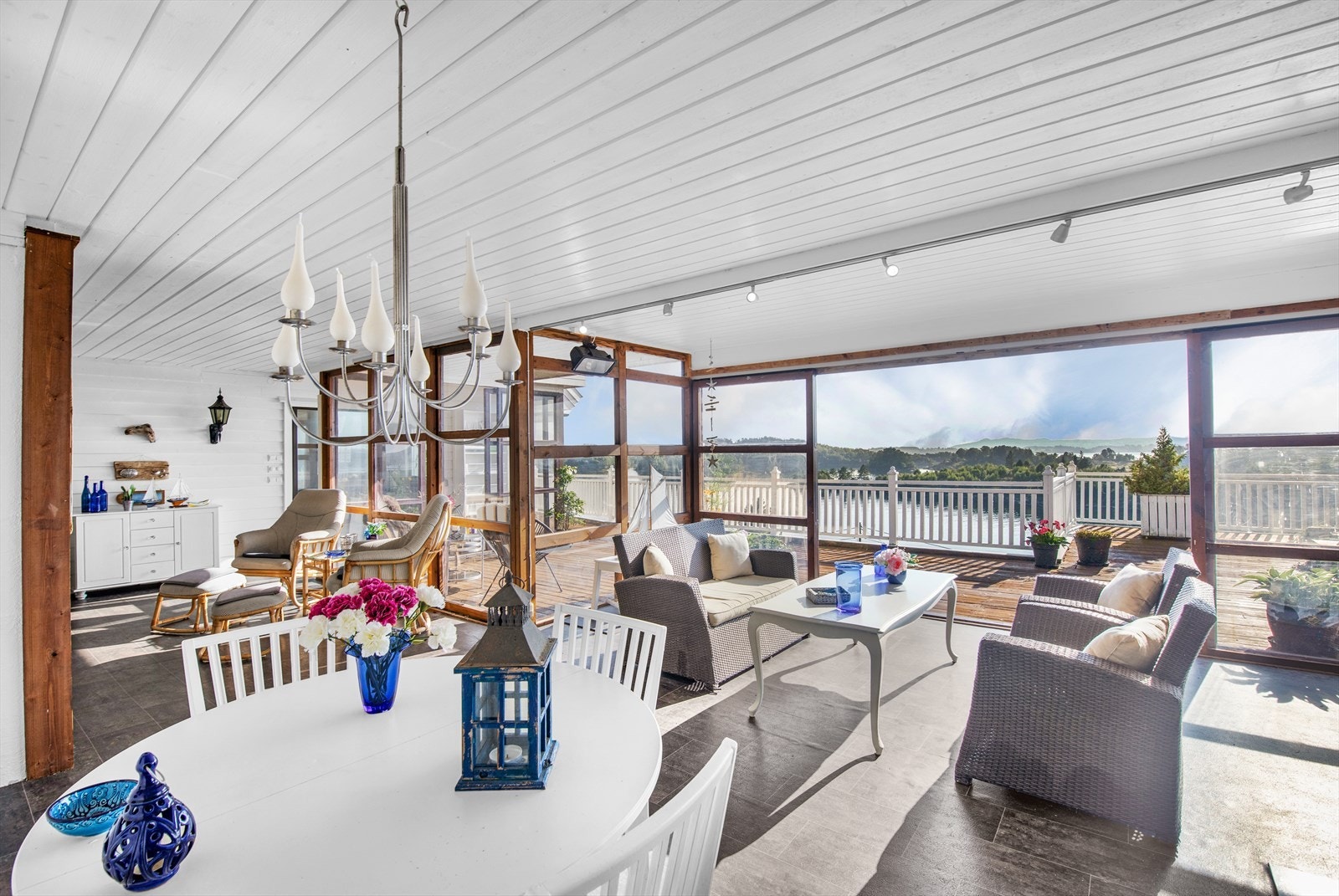 Vinterhage - fantastisk utsikt og gode solforhold Galleribilde